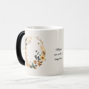 Erstelle deinen eigenen Boho Teal & Gold floralen  Verwandlungstasse