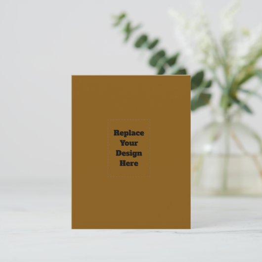 Erstelle Deinen eigenen Braunton Save The Date (Stehend Vorderseite)