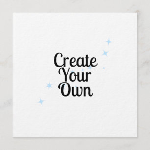 Erstelle Deinen eigenen Einladung