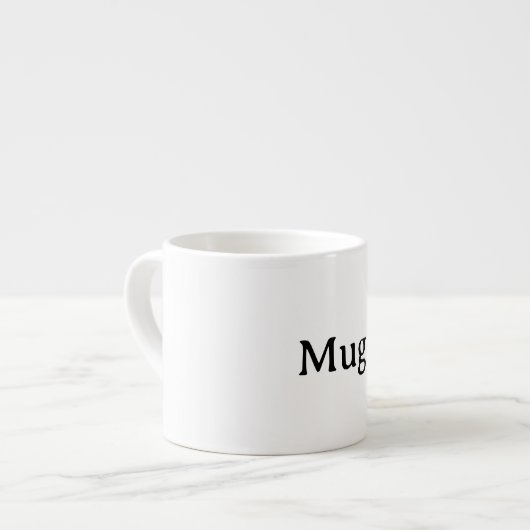 Erstelle Deinen eigenen Espressotasse (Vorderseite Links)