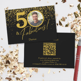 Erstelle Deinen eigenen fantastischen Geburtstags- RSVP Karte