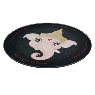 Erstelle deinen eigenen farbenfrohen Ganesh Schneidebrett