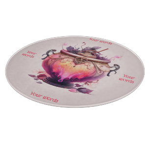 Erstelle deinen eigenen Feuertrankkessel Schneidebrett