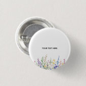 Erstelle deinen eigenen floralen Knopf Button (Vorne & Hinten)