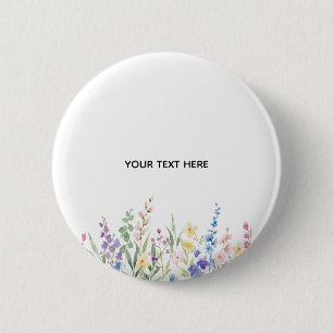 Erstelle deinen eigenen floralen Knopf Button