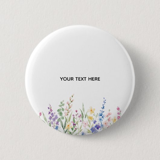 Erstelle deinen eigenen floralen Knopf Button (Vorderseite)