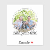 Erstelle deinen eigenen Fotosticker Aufkleber (Blatt)