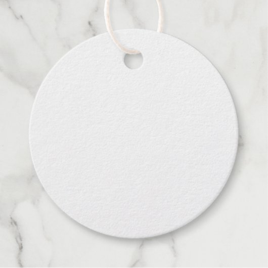 Erstelle Deinen eigenen Geschenkanhänger (Vorderseite)