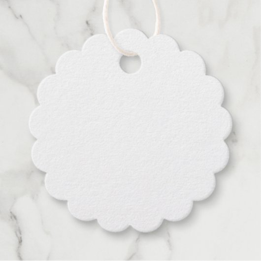 Erstelle Deinen eigenen Geschenkanhänger (Vorderseite)