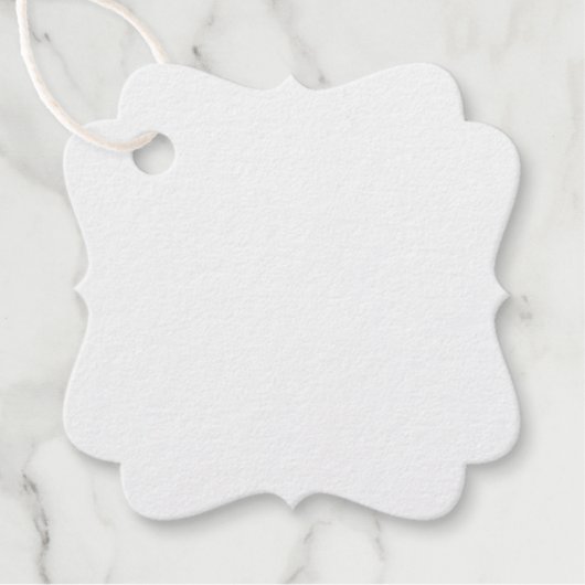 Erstelle Deinen eigenen Geschenkanhänger (Vorderseite)