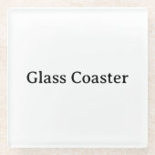 Erstelle Deinen eigenen Glasuntersetzer (Vorderseite)
