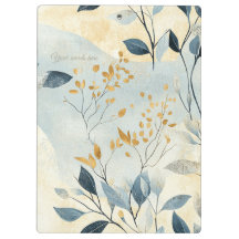 Erstelle Deinen eigenen goldenen floralen Minimali