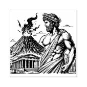 Erstelle deinen eigenen griechischen Hephaestus Pa Gummistempel (Prägung)