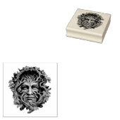 Erstelle Deinen eigenen grünen Eichenmann Gummistempel (Stempel)