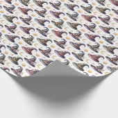 Erstelle Deinen eigenen Himmelspatch-Hexenhut mit  Geschenkpapier (Ecke)