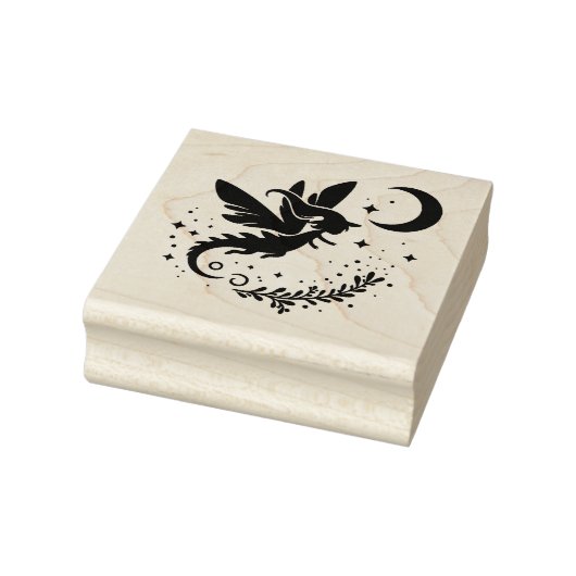 Erstelle deinen eigenen himmlischen Feendrachen-He Gummistempel (Stempel)