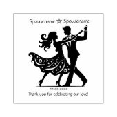 Erstelle deinen eigenen himmlischen Handfasting-Ta Gummistempel (Prägung)