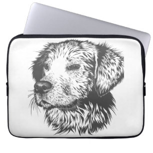 Erstelle deinen eigenen Hund individuell angepasst Laptopschutzhülle