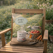 Erstelle deinen eigenen Kaffee vor der Gartenarbei