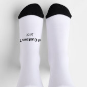 Erstelle Deinen eigenen maßgeschneiderten Crew Soc Socken (Oben)