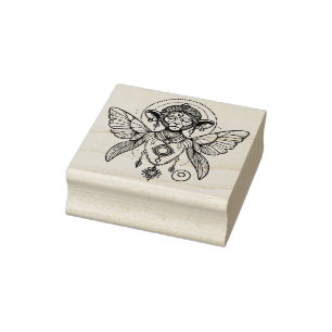 Erstelle Deinen Eigenen Mystischen Affen-Fee-Scham Gummistempel