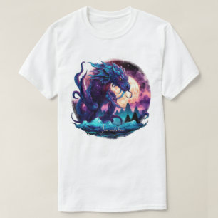 Erstelle deinen eigenen mythischen Kraken-Wasserdr T-Shirt