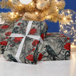 Erstelle deinen eigenen nebligen grauen gotischen  geschenkpapier