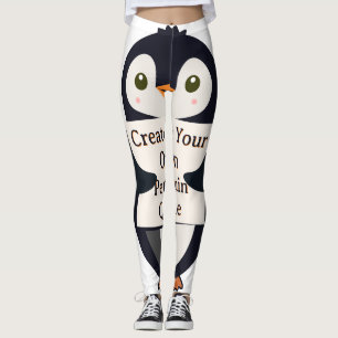 Erstelle Deinen Eigenen Pinguin-Zitat Leggings