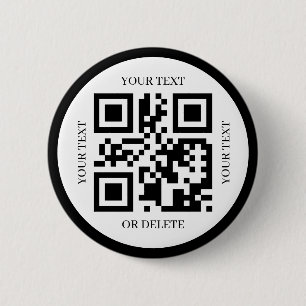 Erstelle Deinen Eigenen QR-Code Modern Elegant Ein Button