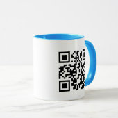 Erstelle Deinen eigenen QR-Code Tasse (VorderseiteRechts)