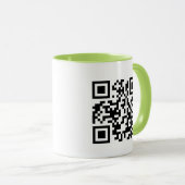 Erstelle Deinen eigenen QR-Code Tasse (VorderseiteRechts)