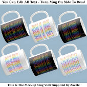 Erstelle Deinen Eigenen Regenbogen-Spaß mit Verste Kaffeetasse