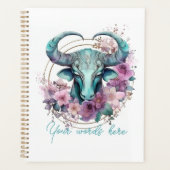Erstelle Deinen Eigenen Schönen Steinbock-Zodiacus Planer (Vorderseite)