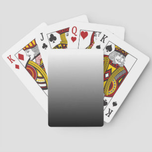 Erstelle deinen eigenen schwarzen Ombre Spielkarten