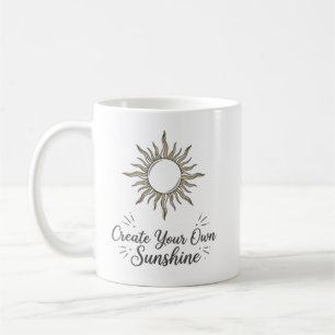 Erstelle Deinen Eigenen Sonnenschein Boho Sun Tass Kaffeetasse