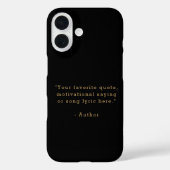 Erstelle Deinen Eigenen Spruch Case-Mate iPhone Hülle (Rückseite)
