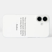 Erstelle Deinen Eigenen Spruch Case-Mate iPhone Hülle (Rückseite (Horizontal))