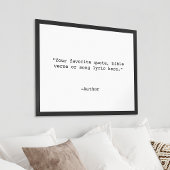 Erstelle Deinen Eigenen Spruch Poster
