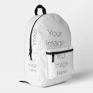 Erstelle deinen eigenen Teenager-Rucksack – Füge F Bedruckter Rucksack