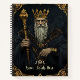 Erstelle deinen eigenen vergoldeten High King Blac Notizblock