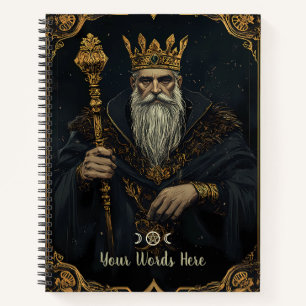Erstelle deinen eigenen vergoldeten High King Blac Notizblock