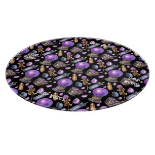 Erstelle Deinen eigenen violetten Kristallball Schneidebrett
