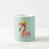 Erstelle Deinen Eigenen Zitat Custom Flamingo Kaffeetasse (Mittel)