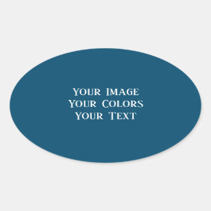 Erstelle Deines eigenen Ovaler Aufkleber