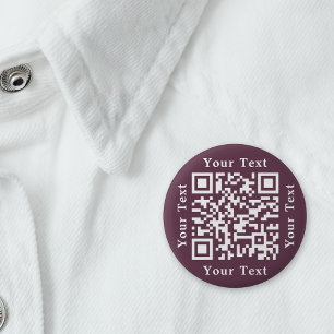 Erstelle Dunkel-Rosa-Website-URL-Scan-Me-QR-Code Button