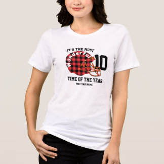 Erstelle eigenes Fußballtrikot - Weihnachtsgeschen Tri-Blend Shirt