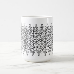 Erstelle eine coole trendige benutzerdefinierte ge kaffeetasse