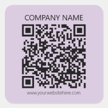 Erstelle einen QR-Code | Blasslila Violett