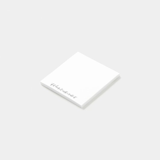 Erstelle Post-it Klebezettel (angewinkelt)