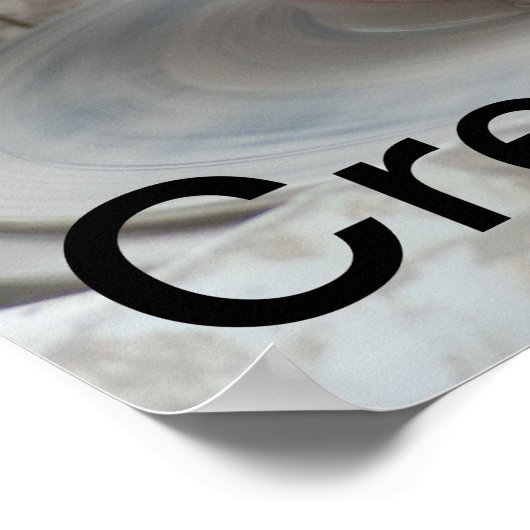 Erstelle! Poster (Ecke)